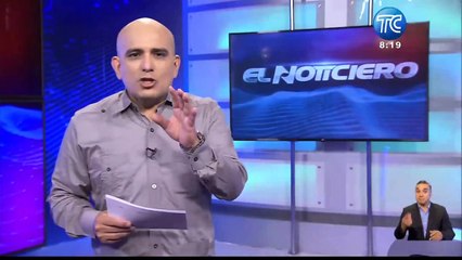Imágenes de una captura a presuntos delincuentes en vía principal de Guayaquil