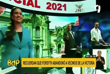 Vecinos de La Victoria a Forsyth: nos sentimos abandonados