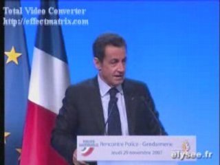 Faites ce que Sarkozy dit, pas ce que Sarkozy fait