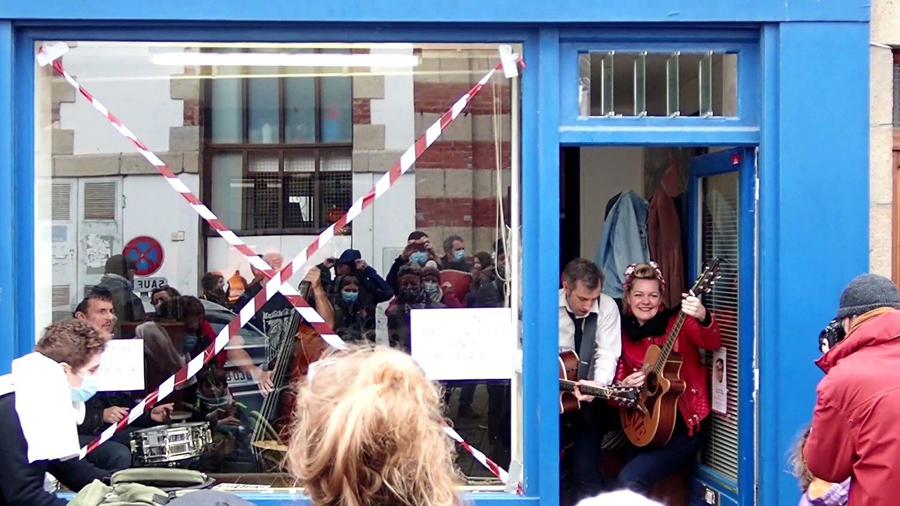 Manifestation culturelle à Douarnenez