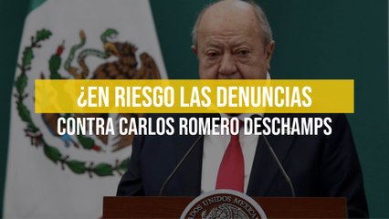 ¿En riesgo las denuncias contra Romero Deschamps?