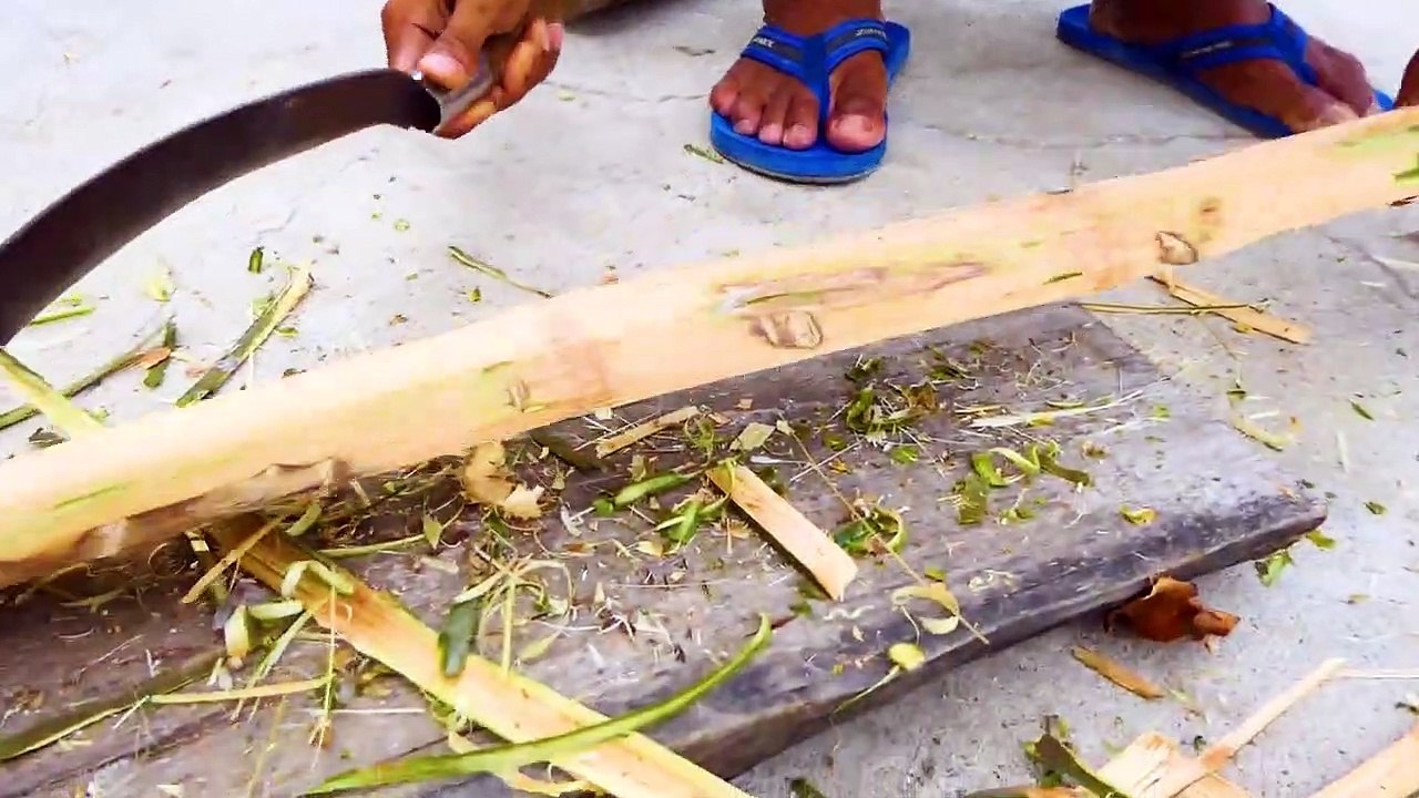 How To Make A Bamboo Bow|Diy Unique Bow