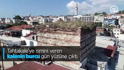 Tahtakale'ye ismini veren kalenin burcu gün yüzüne çıktı