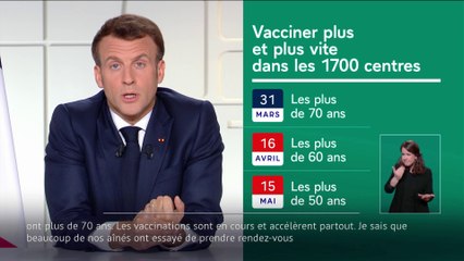 Emmanuel Macron annonce vouloir rouvrir le pays à partir de mi-mai