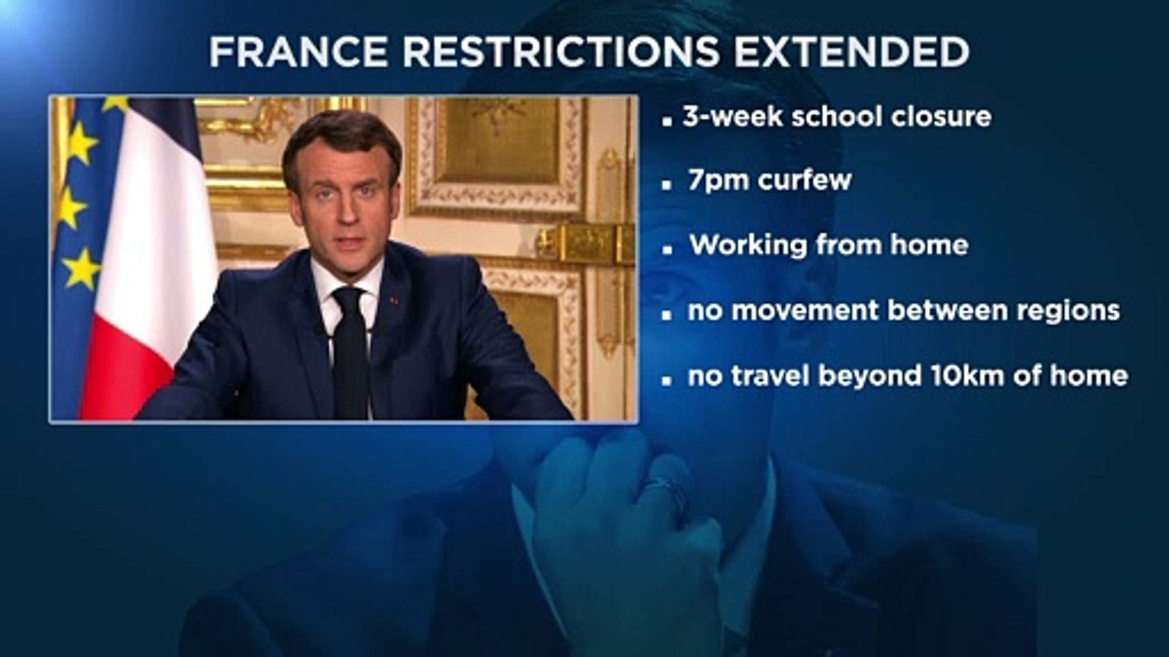 Macron verkündet 4 Wochen Lockdown in ganz Frankreich
