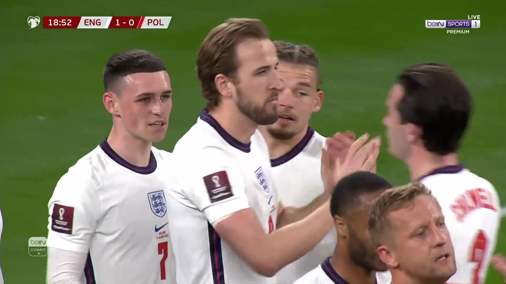 England 1st Goal