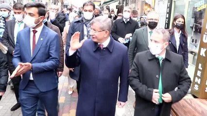 Gelecek Partisi Genel Başkanı Davutoğlu, partisinin Kütahya il kongresine katıldı