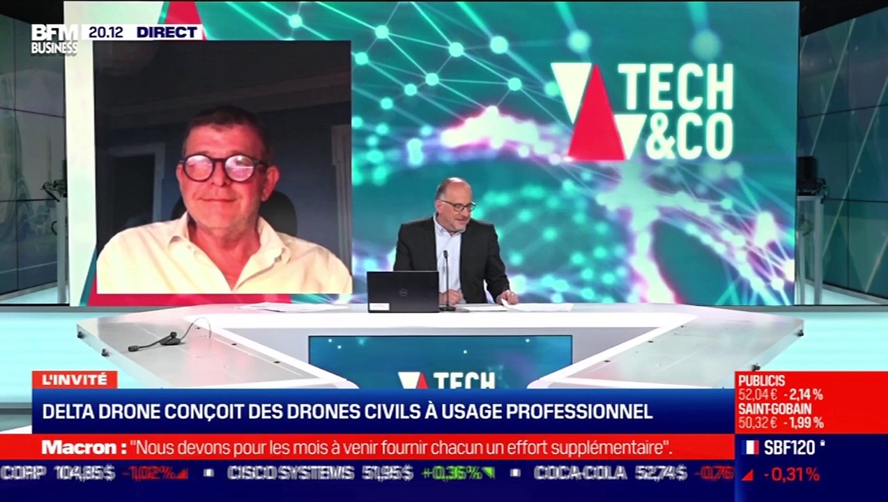 Christian Viguié (Delta Drone) : Delta Drone conçoit des drones civils à usage professionnel - 31/03