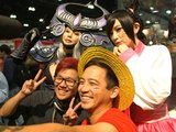 Manga Fans Come Out to Cosplay at Anime Expo