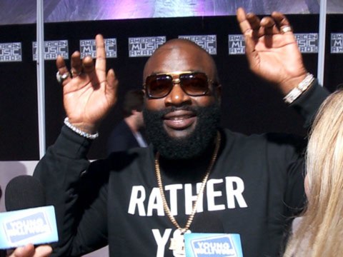 Rick Ross Talks Lady Gaga at AMAs