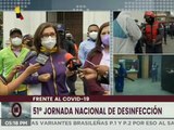 Misión Venezuela Bella activó jornada de desinfección para evitar propagación de la COVID-19 en espacios públicos de Caracas