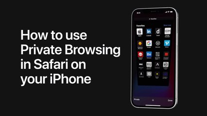 Comment utiliser la navigation privée dans Safari sur iPhone : Apple Support