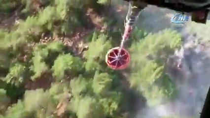 Hatay'da ormanlık alanda büyük yangın!