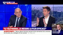 Télétravailler est-il compatible avec la garde des enfants ? Débat houleux sur BFMTV avec Bruno Questel