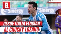 Prensa italiana: 'Chucky Lozano demuestra los 50 mde que pagaron por él'