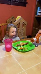 Toddler Tries Buffalo Sauce for the First Time