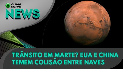 Ao Vivo | Trânsito em Marte? EUA e China temem colisão entre naves | 31/03/2021 | #OlharDigital