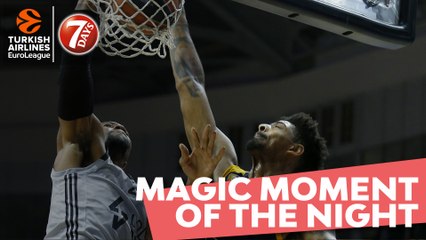 7DAYS Magic Moment of the Night: Guerschon Yabusele, LDLC ASVEL Villeurbanne