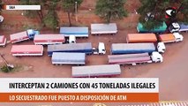 Interceptan otros dos camiones con 45 toneladas de soja ilegal en Misiones