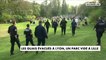 Les quais évacués à Lyon, un parc vidé à Lille