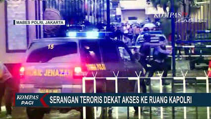 Masuk Kompleks Mabes Polri, Polisi Tembak Terduga Teroris Ditempat