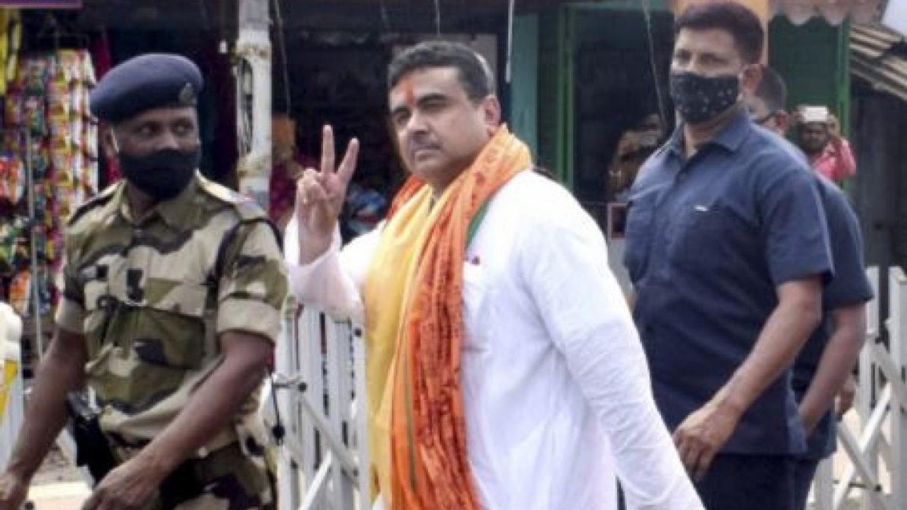 West Bengal Polls: Suvendu casts his vote from...