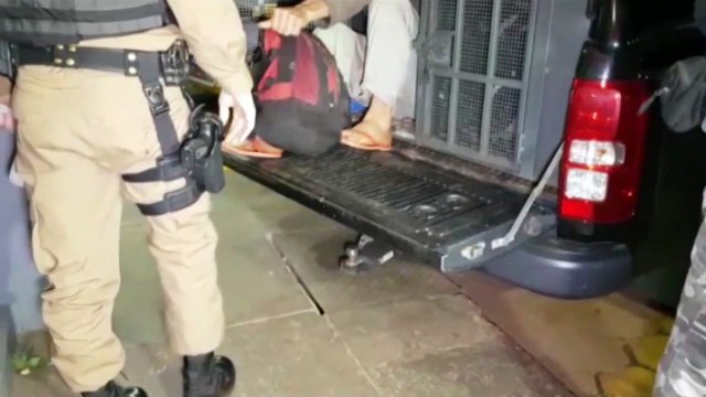 Choque prende passageiro de ônibus que portava maconha e duas malas com mercadorias contrabandeadas, na Rodoviária