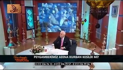 Peygamberimizin adına kurban kesilir mi?