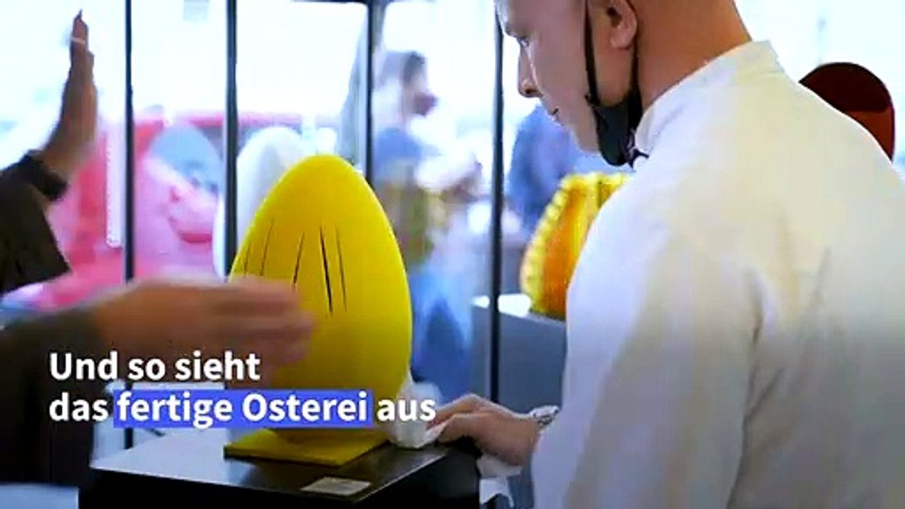 Kunstvoll und lecker: Ostereier aus Rom