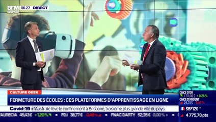 Culture Geek : Fermeture des écoles, ces plateformes d'apprentissage en ligne, par Frédéric Simottel - 01/04