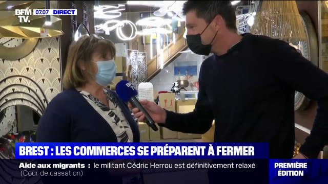 J'étais persuadée qu'on aurait traité par région : la colère d'une commerçante brestoise, contrainte de fermer