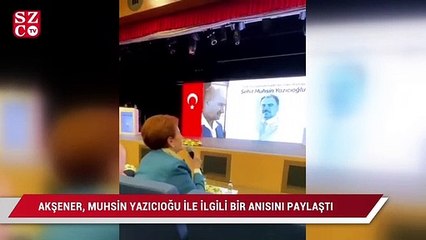 Akşener: Muhsin başkan dedi ki, "Kız kardeşimdir, toz kondurandan toz kaldırırız"