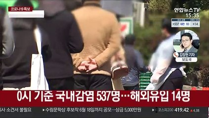 전국 동시다발 확산에 551명 확진…41일 만에 최대
