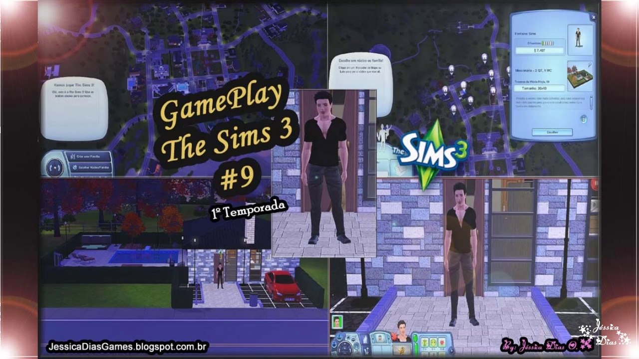 GamePlay (Gerações) #9 - The Sims 3 (1º Temporada)