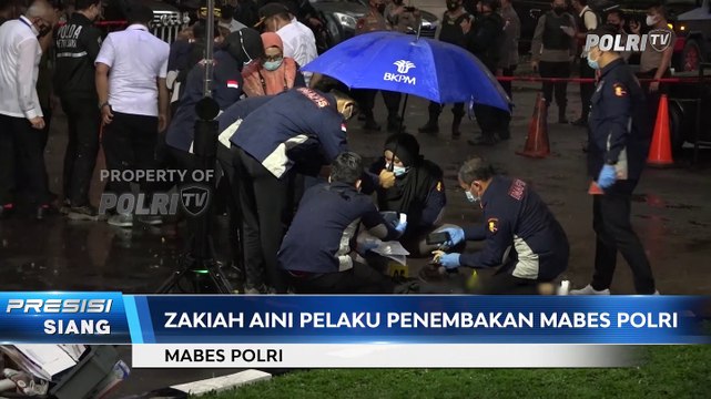 Detik-detik Teror Penembakan Mabes Polri
