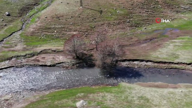 Muş’ta iki mevsim bir arada