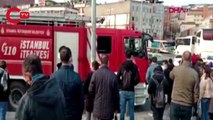 İstanbul'daki metro seferlerinde yangın nedeniyle aksama