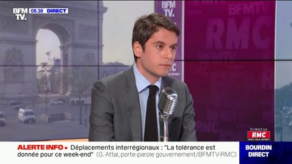 "Les offices religieux sont bien maintenus pour le week-end de Pâques", confirme Gabriel Attal