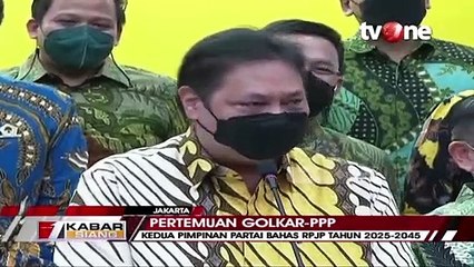Pimpinan Golkar dan PPP Bertemu, Bahas RPJP 2025-2045