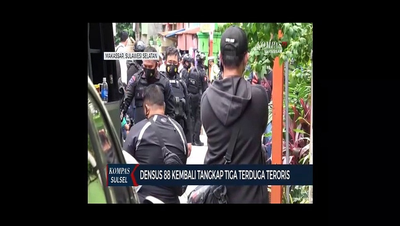 Densus 88 Kembali Tangkap Tiga Terduga Teroris