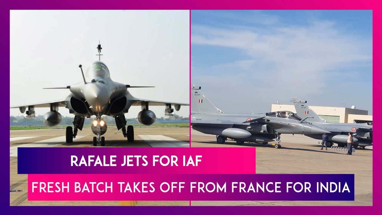 Rafale Jets For IAF: Fresh Batch Takes Off From...