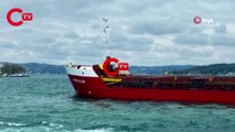 İstanbul Boğazı'nda korkutan gemi arızası
