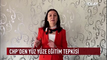 CHP'den yüz yüze eğitim tepkisi