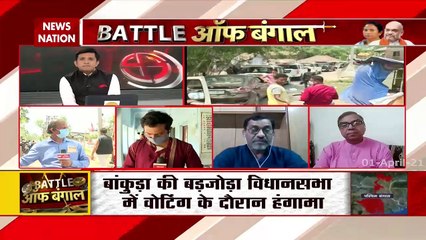 Battle Of Bengal : नंदीग्राम में शुभेंदु अधिकारी के काफिले और मीडियाकर्मियों पर हमला, देखें रिपोर्ट