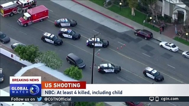 Etats-Unis : Quatre personnes, dont un enfant, ont été tuées par un homme qui a ouvert le feu dans un immeuble de bureaux de la ville d’Orange en Californie