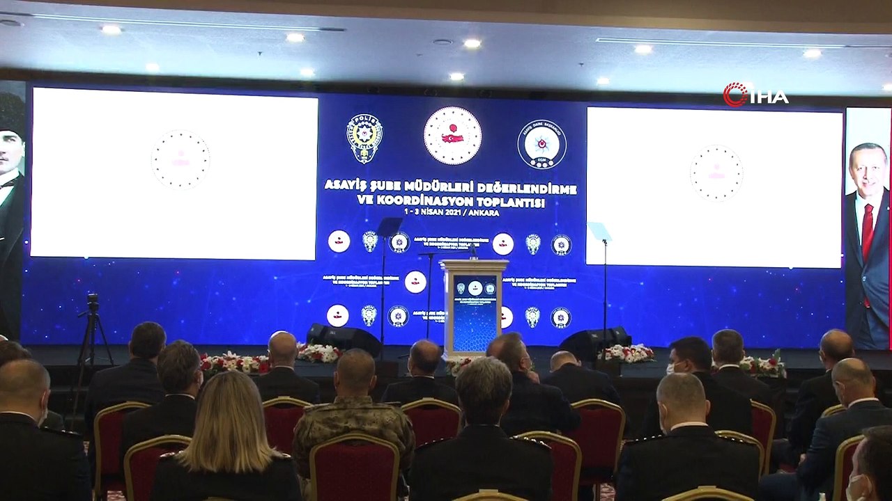 İçişleri Bakanı Süleyman Soylu 'Asayiş Şube Müdürleri Değerlendirme ve Koordinasyon' toplantısında konuştu