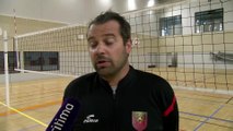 Manuel Ceselia coach adjoint de Vitrolles Sports Volley sur la prépa vidéo
