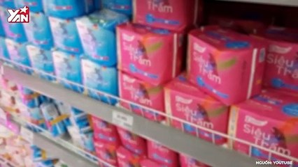 Phát hiện hàng nghìn gói băng vệ sinh giả