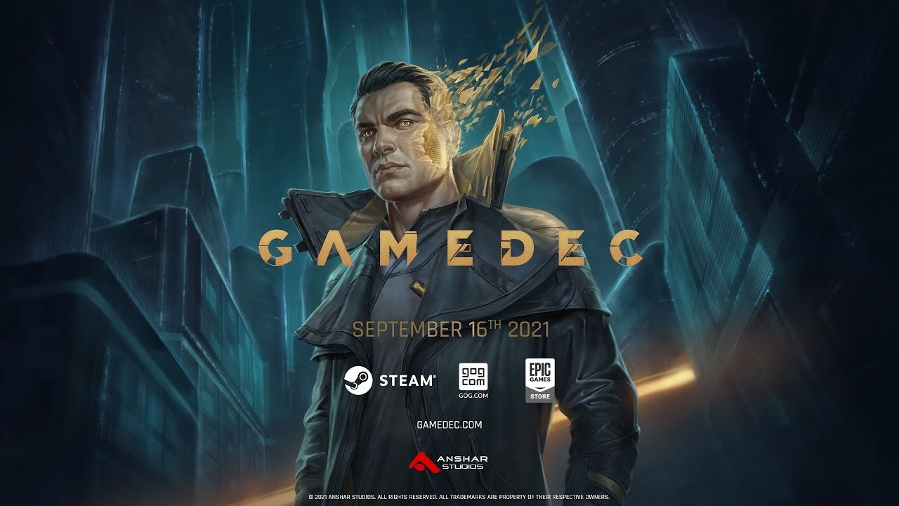 GAMEDEC - Trailer cinématique date de sortie