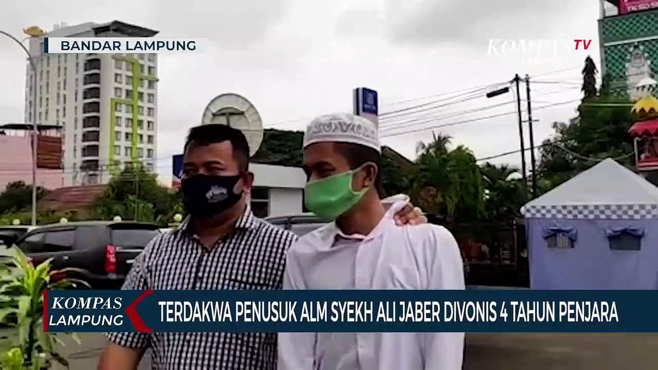 Terdakwa Penusuk Almarhum Syekh Ali Jaber Divonis 4 Tahun Penjara